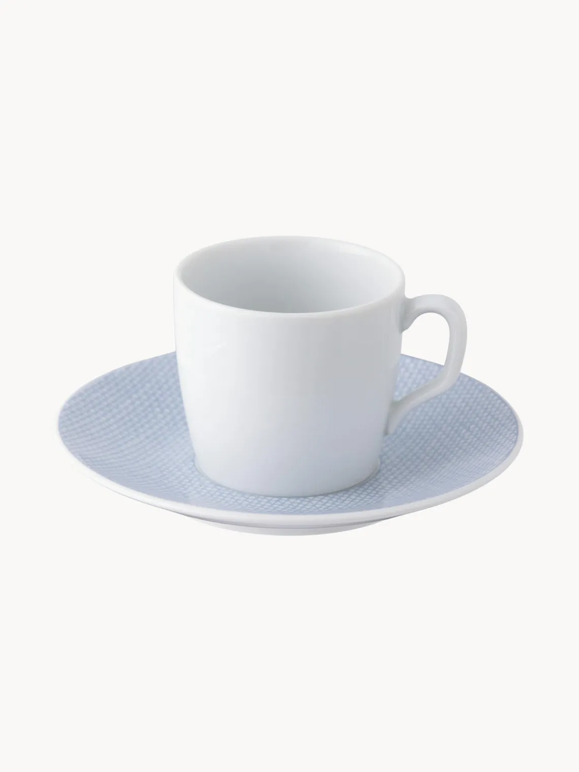 Outlet Tazas con platitos de porcelana artesanales Cosmopolitan, 2 uds. Tazas De Espresso|Vajillas Completas