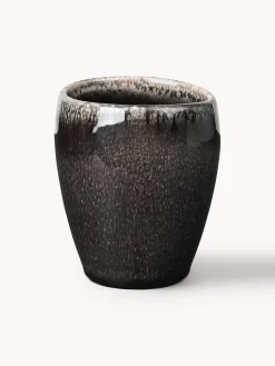 Tazas De Espresso|Vajillas Completas>Broste Copenhagen Tazas de café artesanales , 6 uds. Nordic Coal