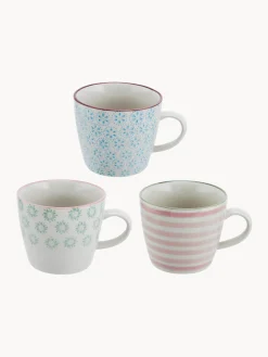 Tazas Y Mugs|Vajillas Completas>Bloomingville Tazas de café artesanales Patrizia, 3 uds.