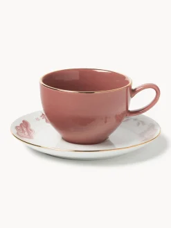 Tazas Y Mugs|Vajillas Completas></noscript>Westwing Collection Tazas de café artesanales con platitos Mystic, 4 uds.