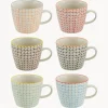 Sale Tazas de café Carla, 6 uds. Tazas Y Mugs|Vajillas Completas