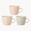 Discount Tazas de café Cécile, 3 uds. Tazas Y Mugs|Vajillas Completas