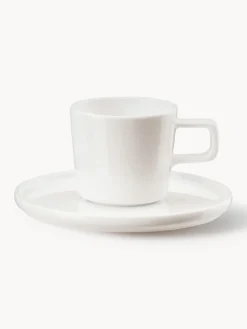 Tazas Y Mugs|Vajillas Completas>ASA Selection Tazas de café con platitos de porcelana Oco, 6 uds.