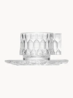 Tazas Y Mugs|Vajillas Completas>Kartell Tazas de café con platitos con relieves Jellies, 4 uds. Transparente
