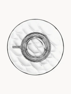 Tazas Y Mugs|Vajillas Completas></noscript>Kartell Tazas de café con platitos con relieves Jellies, 4 uds. Transparente