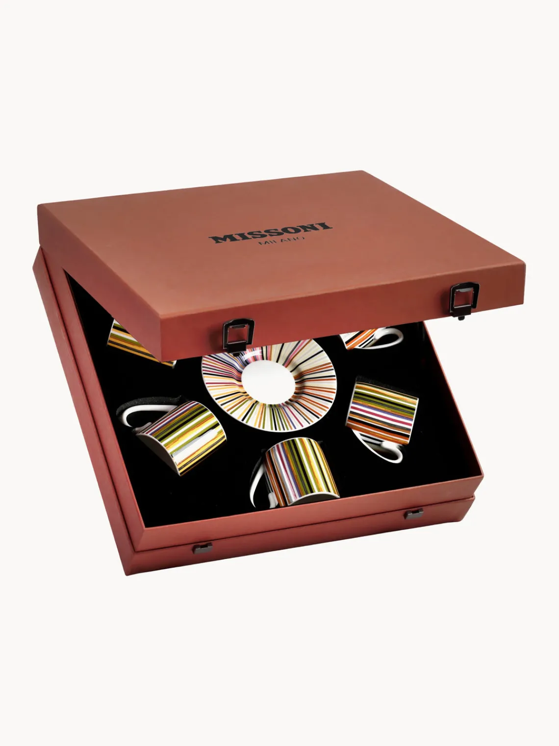 Clearance Tazas de café con platitos Fine Bone China Jenkins, 6 uds. Tazas Y Mugs|Vajillas Completas