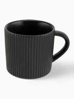Tazas Y Mugs|Vajillas Completas>Bloomingville Tazas de café con relieves Neri, 2 uds.