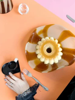 Tazas De Espresso|Vajillas Completas>byon Tazas de café espresso con platitos de porcelana Niki, 2 uds. Negro, beige claro