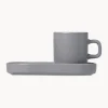 Tazas De Espresso|Vajillas Completas>blomus Tazas de café espresso con platitos Pilar, 2 uds.