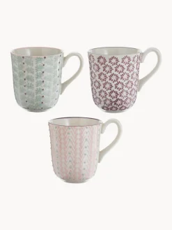 Tazas Y Mugs|Vajillas Completas>Bloomingville Tazas de café Maya, 3 uds.