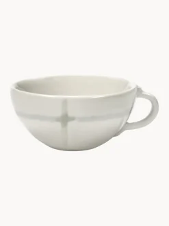 Tazas De Espresso|Vajillas Completas>SERAX Tazas de espresso de porcelana con esmalte reactivo Zuma, 2 uds. Blanco, gris claro, brillante