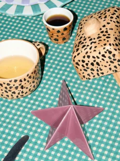 Tazas De Espresso|Vajillas Completas>Anna + Nina Tazas de espresso pintadas a mano Leopard, 2 uds.