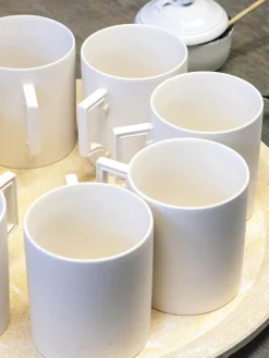 Best Tazas de porcelana artesanales Berlin, 2 uds. Tazas Y Mugs|Vajillas Completas