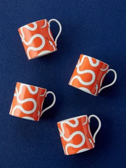 Tazas Y Mugs|Vajillas Completas>Jonathan Adler Tazas de porcelana Eden, 4 uds.