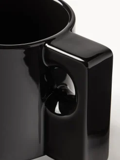 Tazas Y Mugs|Vajillas Completas></noscript>Westwing Collection Tazas de porcelana Keira, 2 uds. Negro