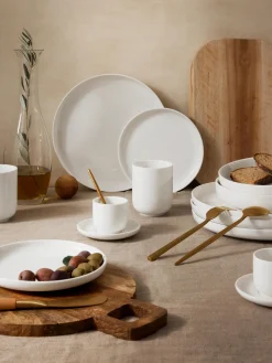 Tazas Y Mugs|Vajillas Completas>Westwing Collection Tazas de porcelana Nessa, 4 uds. Off White brillante