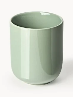 Tazas Y Mugs|Vajillas Completas>Westwing Collection Tazas de porcelana Nessa, 4 uds. Verde salvia brillante