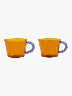Clearance Tazas de vidrio borosilicato Duet, 2 uds. Tazas Y Mugs|Vajillas Completas