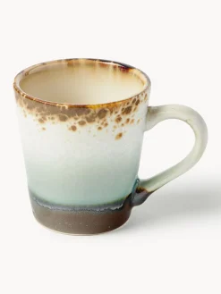 Best Tazas espresso artesanales con esmalte reactivo 70's, 4 uds. Tazas Y Mugs|Vajillas Completas