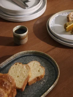 New Tazas espresso artesanales con esmalte reactivo Danza, 4 uds. Tazas De Espresso|Vajillas Completas