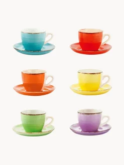 Discount Tazas espresso con platito Baita, 6 uds. Tazas De Espresso|Vajillas Completas
