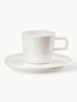 Tazas De Espresso|Vajillas Completas>ASA Selection Tazas espresso con platito Fine Bone China Oco, 6 uds.