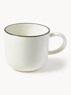 Discount Tazas espresso con platitos de porcelana Facile, 2 uds. Tazas De Espresso|Vajillas Completas