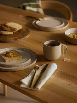 Tazas Y Mugs|Vajillas Completas>Westwing Collection Tazas Ginger, 4 uds. Beige claro, blanco Off White