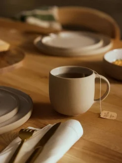 Tazas Y Mugs|Vajillas Completas></noscript>Westwing Collection Tazas Ginger, 4 uds. Beige claro, blanco Off White