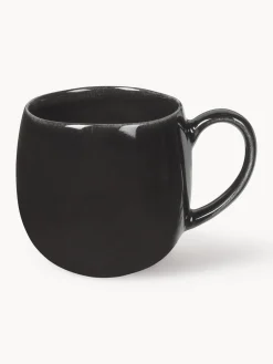 Tazas Y Mugs|Vajillas Completas>Broste Copenhagen Tazas grandes artesanales , 2 uds. Nordic Coal