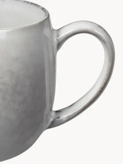 Tazas Y Mugs|Vajillas Completas></noscript>Broste Copenhagen Tazas grandes artesanales de gres , 2 uds. Nordic Sand