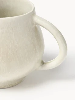 Tazas Y Mugs|Vajillas Completas>Westwing Collection Tazas grandes artesanales Macey, 4 uds. Blanco crema mate