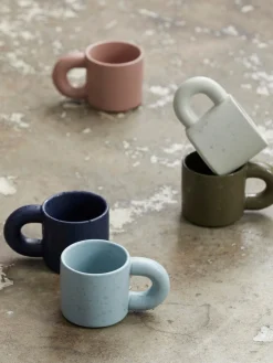Tazas Y Mugs|Vajillas Completas></noscript>Nordal Tazas Jose, 6 uds. Azul claro