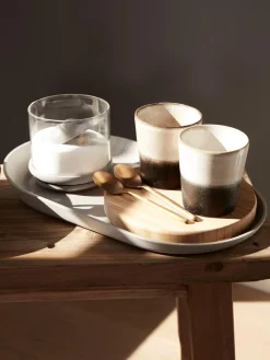 Tazas pequeñas artesanales 70's, 4 uds. Tazas Y Mugs|Vajillas Completas