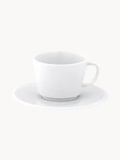 Tazas pequeñas con platitos de porcelana artesanales Vitruv, 2 uds. Tazas Y Mugs|Vajillas Completas