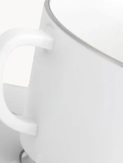 Tazas Y Mugs|Vajillas Completas></noscript>Meissen Tazas pequeñas con platitos de porcelana con borde platino pintado a mano Vitruv, 2 uds.