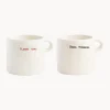 Sale Tazas pintadas a mano Perfect Morning, 2 uds. Tazas Y Mugs|Vajillas Completas