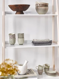 Tazas Y Mugs|Vajillas Completas>Bloomingville Tazas XS con estampado pequeño Karine, 4 unidades