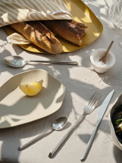 Online Tenedor cepillado mate artesanal Sletten Cubiertos Individuales|Juego De Cubiertos