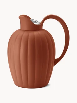 Jarras De Agua|Vajillas Completas>GEORG JENSEN Termo Bernadotte, 1 L Terracota