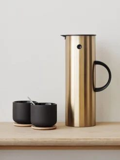 Termos|Vajillas Completas>stelton Termo EM77, 1 L Dorado