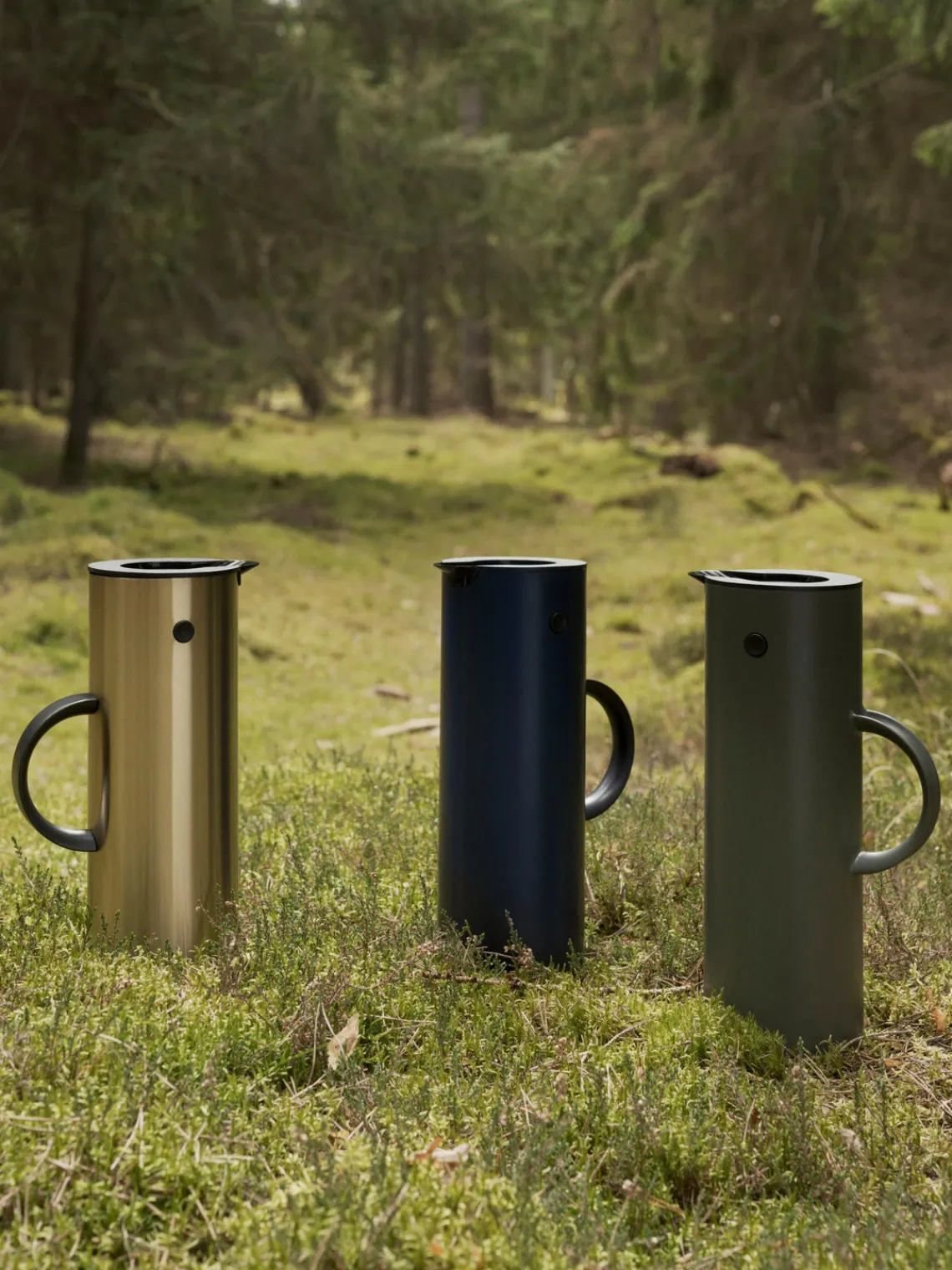 Termos|Vajillas Completas>stelton Termo EM77, 1 L Dorado