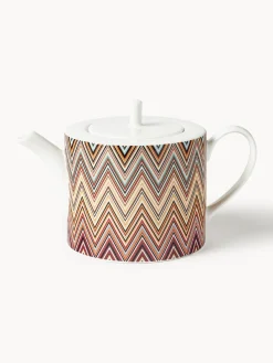 Teteras|Vajillas Completas>Missoni Tetera de porcelana Fine Bone China Jarris, 780 ml