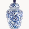 Jarrones|Jarrones>HD Collection Tibor de porcelana Annabelle, 35 cm