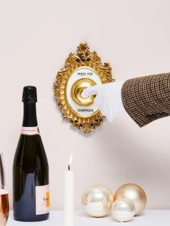 Objetos Decorativos De Pared|Jarrones> Timbre de pared decorativo Bell