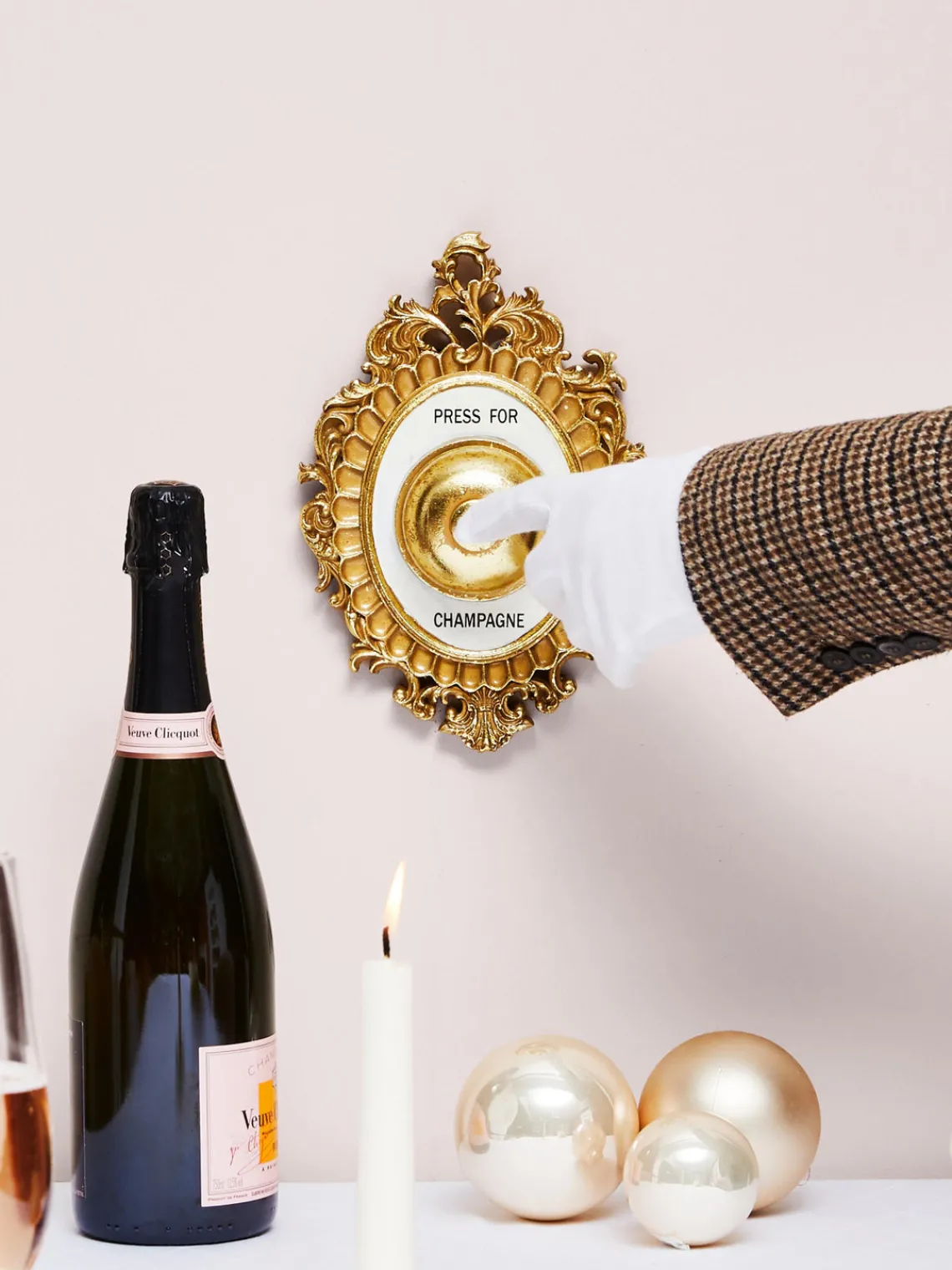 Objetos Decorativos De Pared|Jarrones> Timbre de pared decorativo Bell