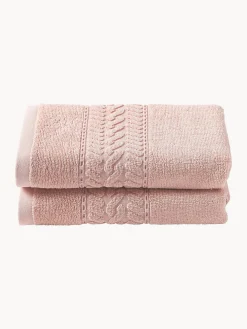 Toallas|Mantas></noscript>Westwing Collection Toalla Cordelia, tamaños diferentes Melocotón
