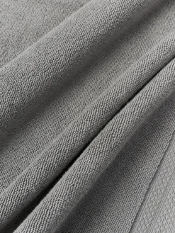 Toallas|Mantas>Westwing Collection Toalla de algodón ecológico Premium, tamaños diferentes Gris oscuro