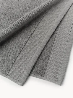 Toallas|Mantas></noscript>Westwing Collection Toalla de algodón ecológico Premium, tamaños diferentes Gris oscuro
