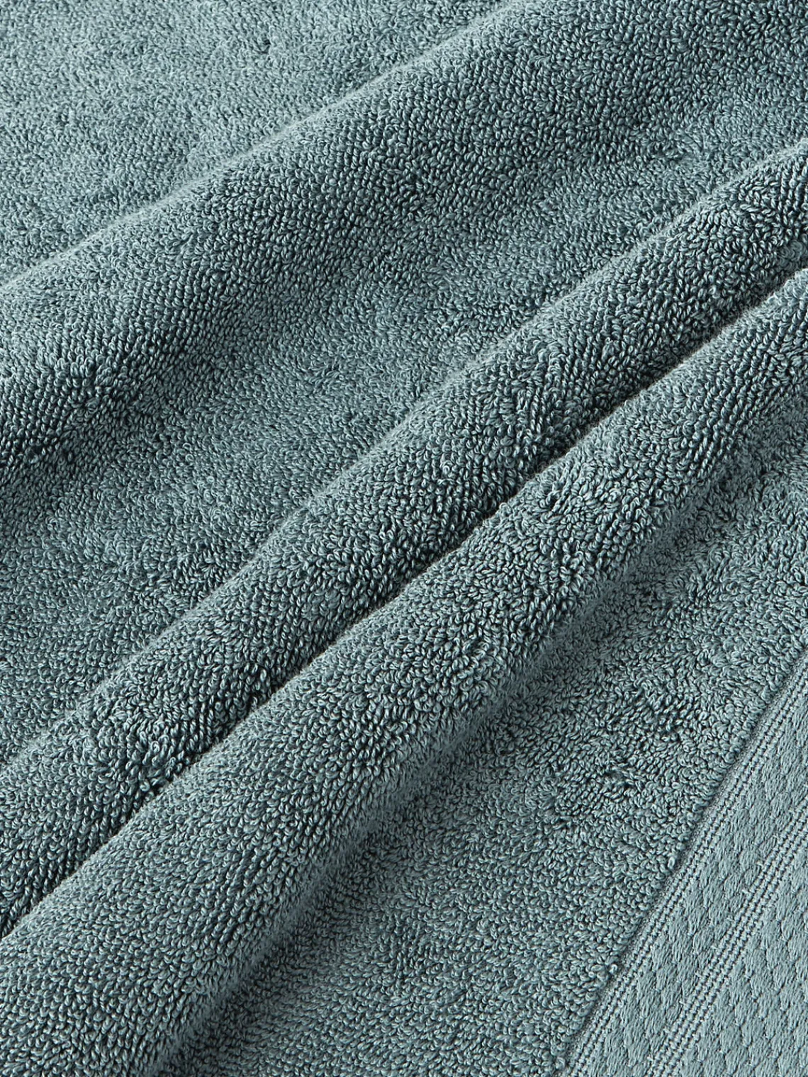 Toallas|Mantas>Westwing Collection Toalla de algodón ecológico Premium, tamaños diferentes Azul petróleo